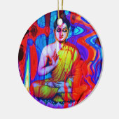 Ornement En Céramique Bruit Bouddha (Gauche)