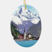 Ornement En Céramique Brunnen, luzerne de lac (Dos)