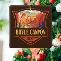 Bryce Canyon National Park Travel Art Vintage