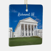 Ornement En Céramique Building du Capitole de Virginie (Droite)