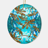 Ornement En Céramique Bulles Flit Dragonfly (Gauche)