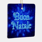 Ornement En Céramique Buon Natale - Snowburst (Droite)