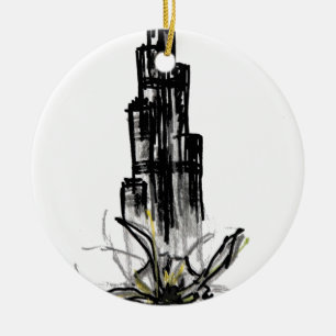 Ornement En Céramique burj khalifa