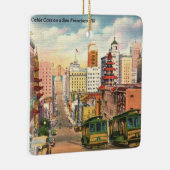 Ornement En Céramique Câbles San Fran (Droite)