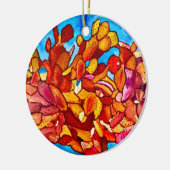 Ornement en céramique Cactus (Gauche)