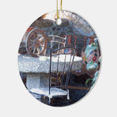 Ornement En Céramique Cactus espagnol et vie morte (Gauche)