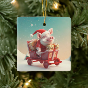 Ornement En Céramique Cadeau Amoureux des animaux, Cadeau d'amateur de f
