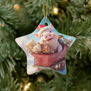 Ornement En Céramique Cadeau Amoureux des animaux, Cadeau d'amateur de f