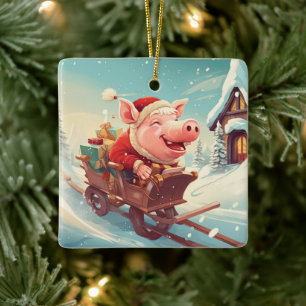 Ornement En Céramique Cadeau Amoureux des animaux, Cadeau d'amateur de f