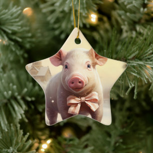 Ornement En Céramique Cadeau Amoureux des animaux, Cadeau d'amateur de f