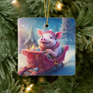 Ornement En Céramique Cadeau Amoureux des animaux, Cadeau d'amateur de f