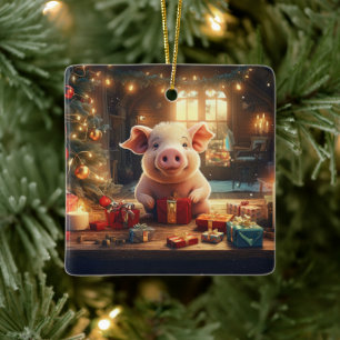 Ornement En Céramique Cadeau Amoureux des animaux, Cadeau d'amateur de f
