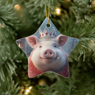 Ornement En Céramique Cadeau Amoureux des animaux, Cadeau d'amateur de f