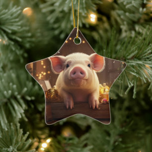 Ornement En Céramique Cadeau Amoureux des animaux, Cadeau d'amateur de f