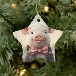 Ornement En Céramique Cadeau Amoureux des animaux, Cadeau d'amateur de f