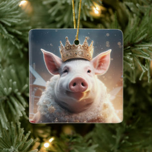Ornement En Céramique Cadeau Amoureux des animaux, Cadeau d'amateur de f