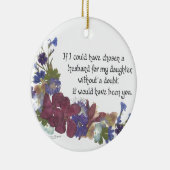 Ornement En Céramique Cadeau de beau-fils (Droite)