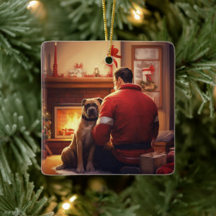 Ornement En Céramique Cadeau de boîte, Cadeau pour animaux domestiques,