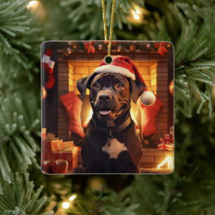 Ornement En Céramique Cadeau de boîte, Cadeau pour animaux domestiques, 