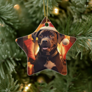 Ornement En Céramique Cadeau de boîte, Cadeau pour animaux domestiques,