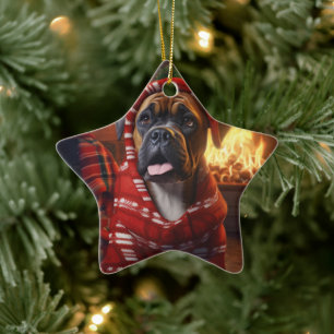 Ornement En Céramique Cadeau de boîte, Cadeau pour animaux domestiques,