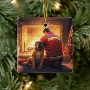 Ornement En Céramique Cadeau de boîte, Cadeau pour animaux domestiques,