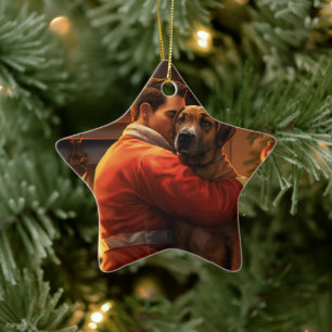 Ornement En Céramique Cadeau de boîte, Cadeau pour animaux domestiques,