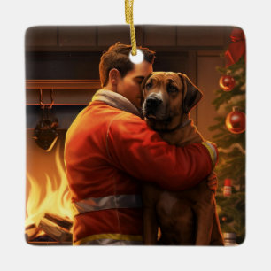 Ornement En Céramique Cadeau de boîte, Cadeau pour animaux domestiques,