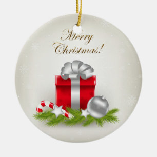 Ornement En Céramique Cadeau de Noël