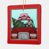 Ornement En Céramique Cadeau de Noël Hilarié (Gauche)