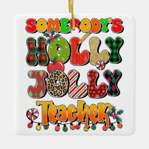 Ornement En Céramique Cadeau pour Enseignant Des Enseignants Vraiment