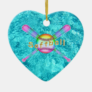 Ornement En Céramique Cadeaux mignons superbes du base-ball pour des