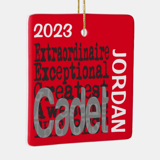 Ornement En Céramique Cadet Extraordinaire CUSTOM (Droite)