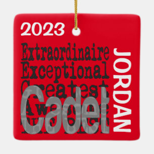 Ornement En Céramique Cadet Extraordinaire CUSTOM