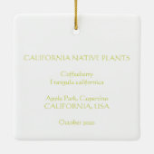 Ornement En Céramique Café (Dos)