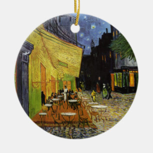 Ornement En Céramique Café nocturne de Van Gogh