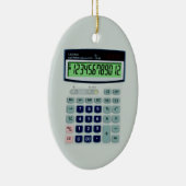 Ornement En Céramique Calculatrice simulée (Droite)