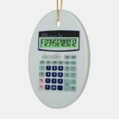 Ornement En Céramique Calculatrice simulée (Gauche)