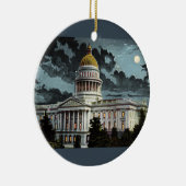 Ornement En Céramique California State Capitol Moonlight (Droite)