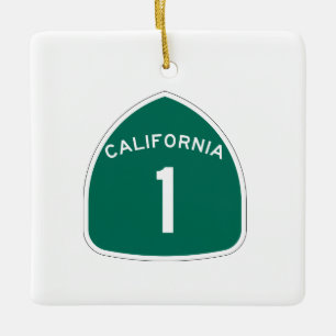 Ornement En Céramique Californie 1