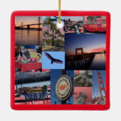 Ornement En Céramique Californie - San Francisco (Dos)