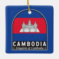 Cambodge - Emblème Distorsion Vintage