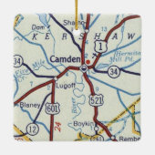 Ornement En Céramique Camden SC Vintage (Dos)