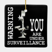 Ornement En Céramique caméras vidéo de surveillance (Dos)