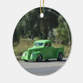 Ornement En Céramique Camion antique (Gauche)