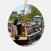 ORNEMENT EN CÉRAMIQUE CANAUX (Gauche)