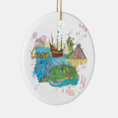 Ornement En Céramique Cancun (Droite)