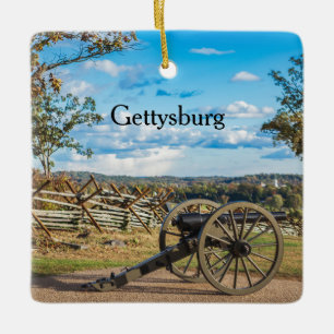Ornement En Céramique Canons à Gettysburg