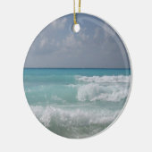 Ornement En Céramique Canun ondule l'ornement (Gauche)