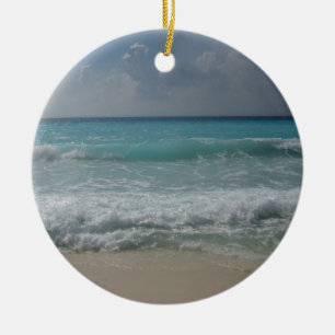 Ornement En Céramique Canun ondule l'ornement